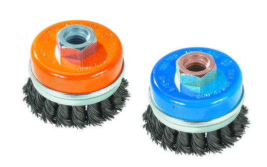 Brosse coupe à fils torsadés avec anneau, 5 po x 5/8 po - 11 po. fil : 0,020 po.