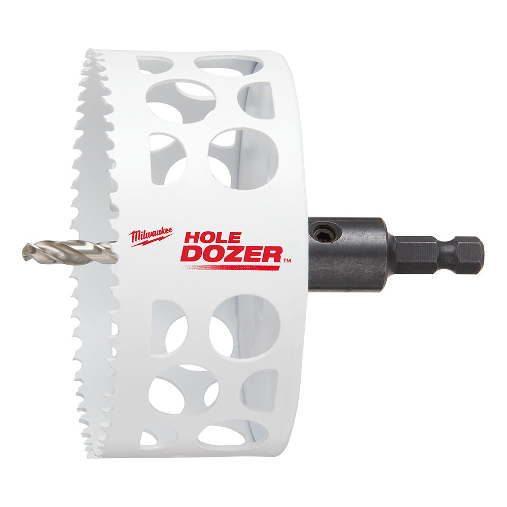 Hole Dozer™ 4" Bi-metal Hole Saw With Arbor