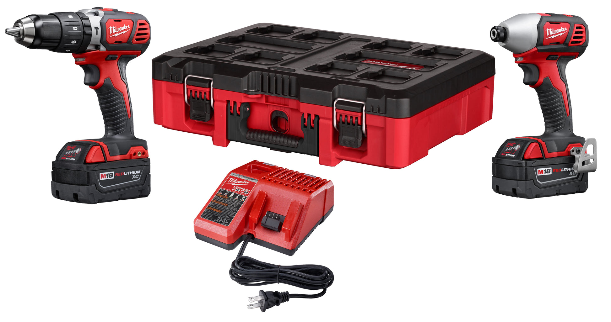 M18™ Cordless 2 Tool Combo Kit With Packout™