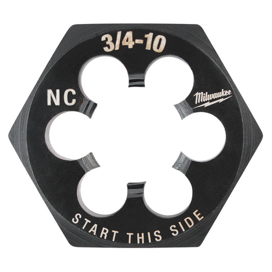 3/4"-10 nc 1-7/16" Hex Threading Die