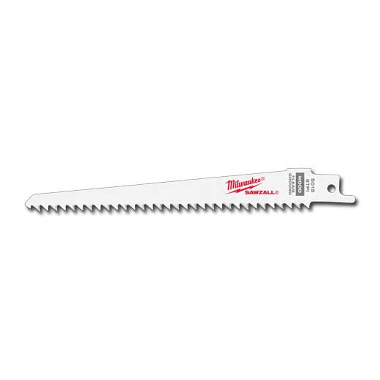 Sawzall® Fleam Ground Blade 6" 6 Tpi 100/pk