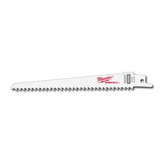 Sawzall® Fleam Ground Blade 6" 6 Tpi 100/pk