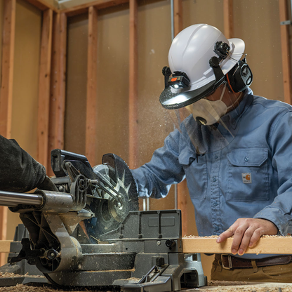 Face Shield Full Brim Hard Hat Clear