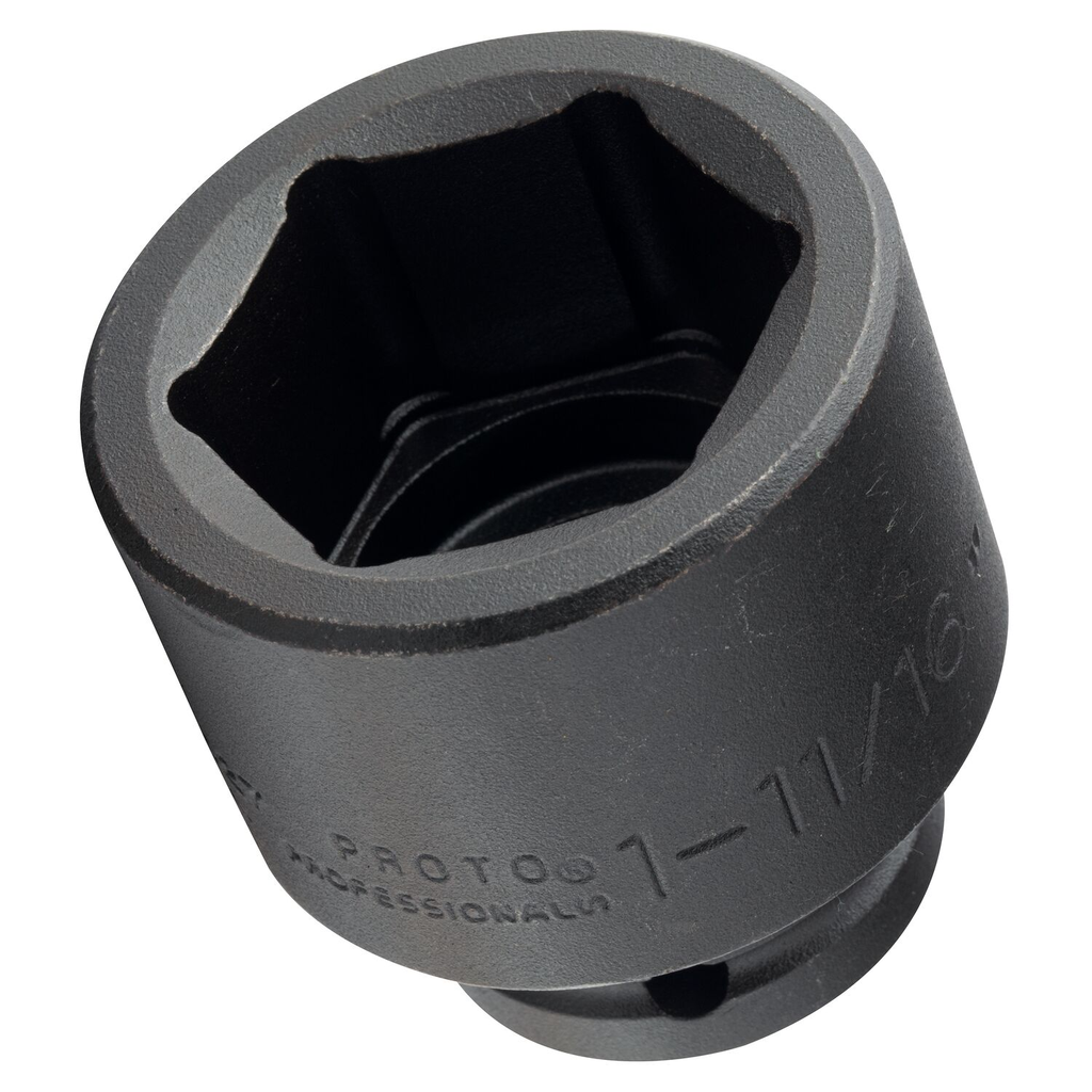 3/4-Inch Drive Impact Socket, 1-11/16-Inch, 6-Point
