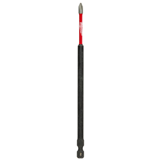 Shockwave™ 6 In Phillips #1 Impact Driver Bit-10/pk