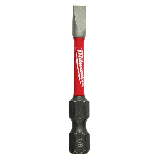 Shockwave™ 2 In Impact Slotted 1/8 In Power Bits 25pk