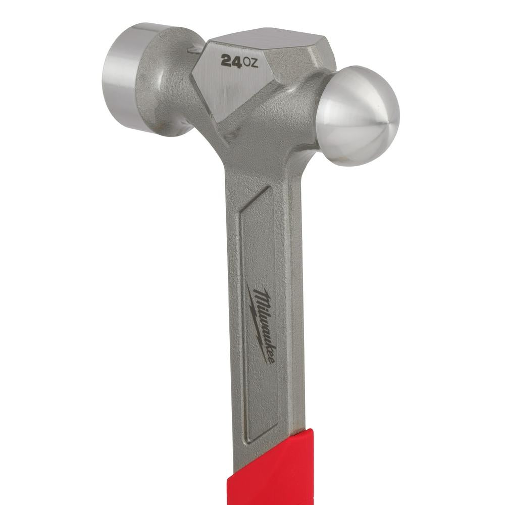 Panne à bille en acier de 24 oz