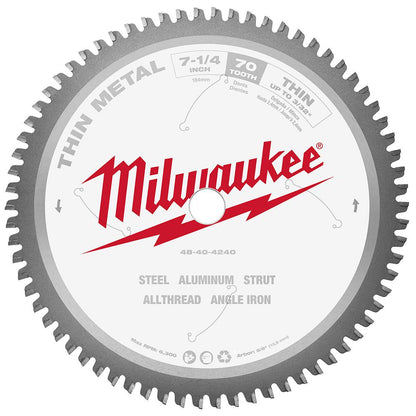 7-1/4 in. 70T Ferrous Metal Blade