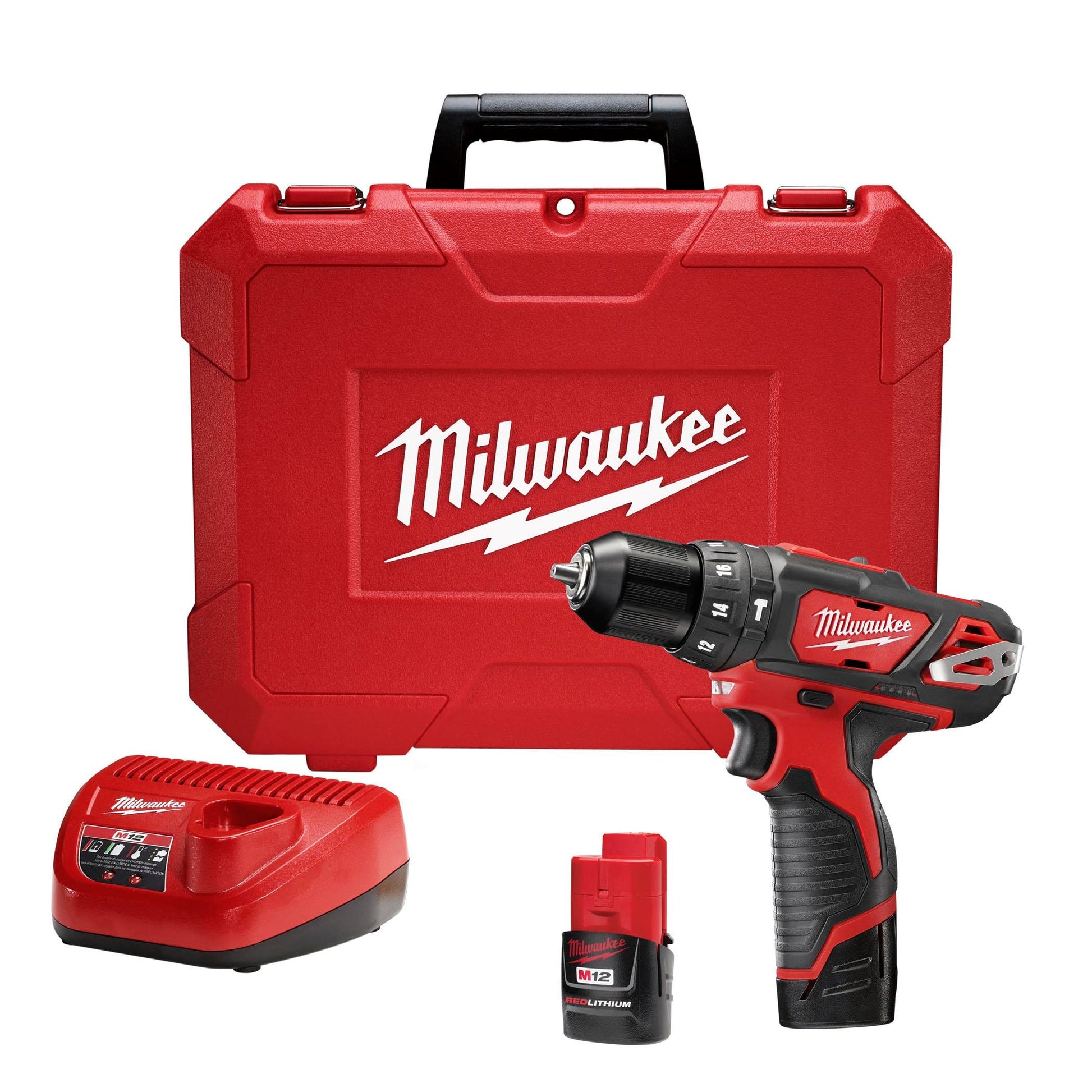 M12™ 3/8” Hammer Drill/driver Kit