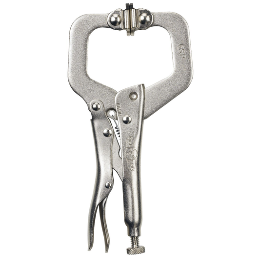 IRWIN Vise-Grip C Clamp Locking With Swivel Pads 2-Inch