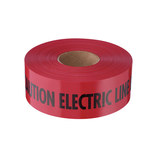 Empire® Shieldtec® Standard Non-detectable Tape-electric Line, Red, 4mm, 3''x 1000', 8/pk