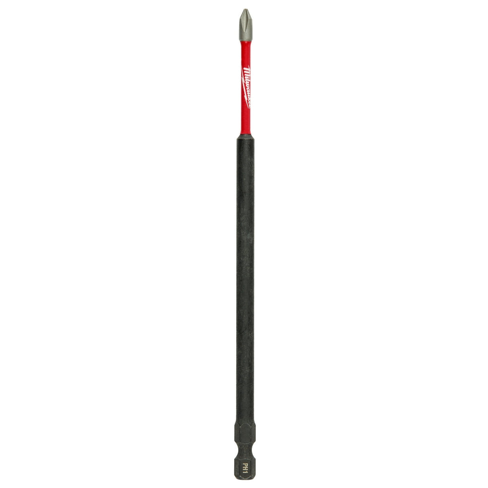 Shockwave™ 6 In Phillips #1 Impact Driver Bit 10pk