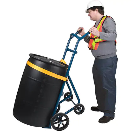 Drum Hand Truck , Steel Construction, 25 - 55 US Gal. (20 - 45 Imperial Gal.)