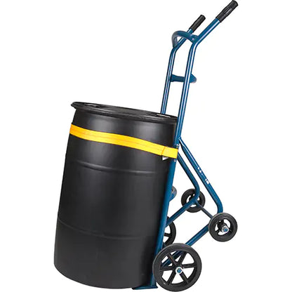 Drum Hand Truck , Steel Construction, 25 - 55 US Gal. (20 - 45 Imperial Gal.)