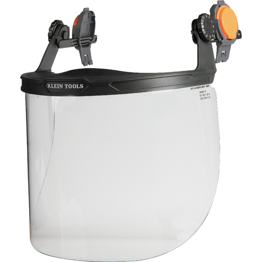 Face Shield Full Brim Hard Hat Clear