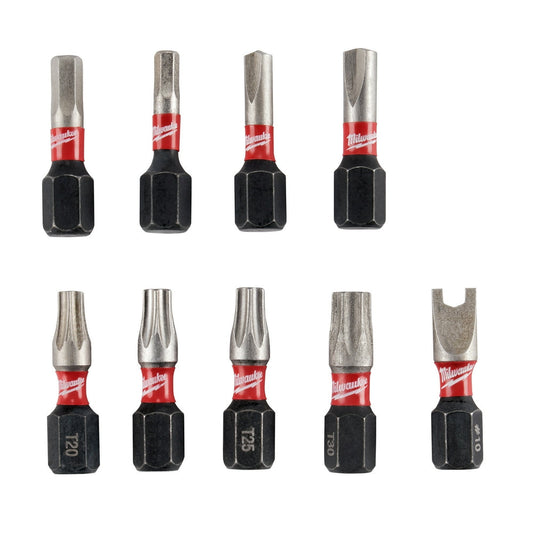 Shockwave™ Impact  Security Insert Bit Set - 9pc