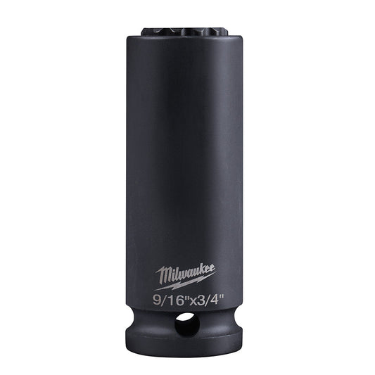 Shockwave™ Lineman ft. S 12pt 9/16 In x 3/4 In 2-in-1 Socket