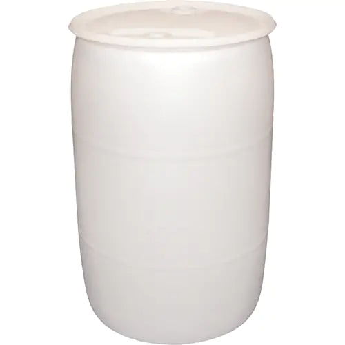 Polyethylene Drums, 30 US gal. (25 imp. Gal.), Closed Top, Natural