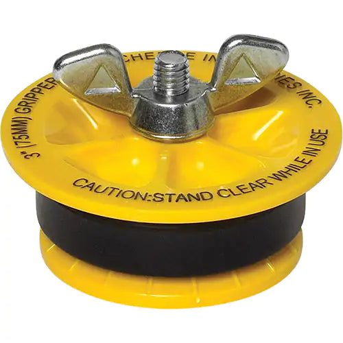 Cherne® 3" Gripper Mechanical Plug, Machined To 2-7/16