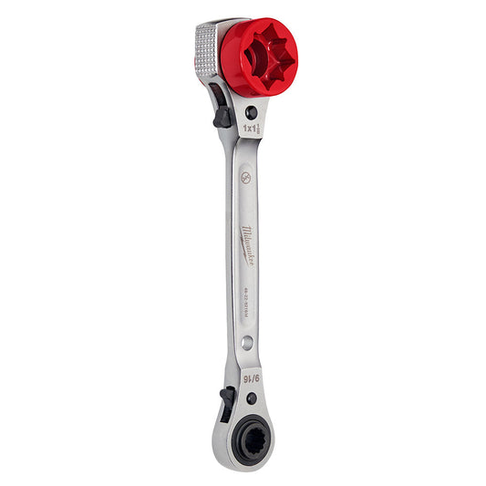 Lineman ft. S 5in1 Ratcheting Wrench w/ Milled Strike Face