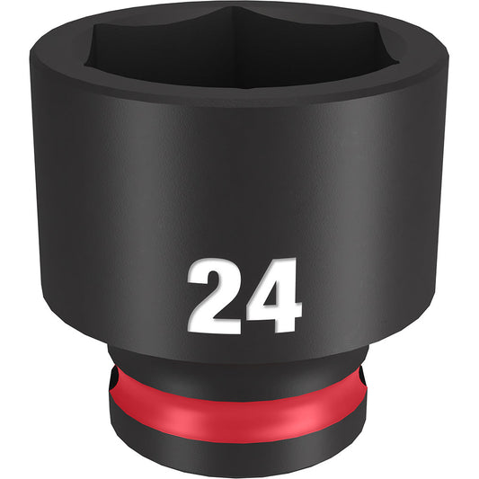 Shockwave Impact Duty™ 3/8" Drive 24mm Standard 6 Point Socket