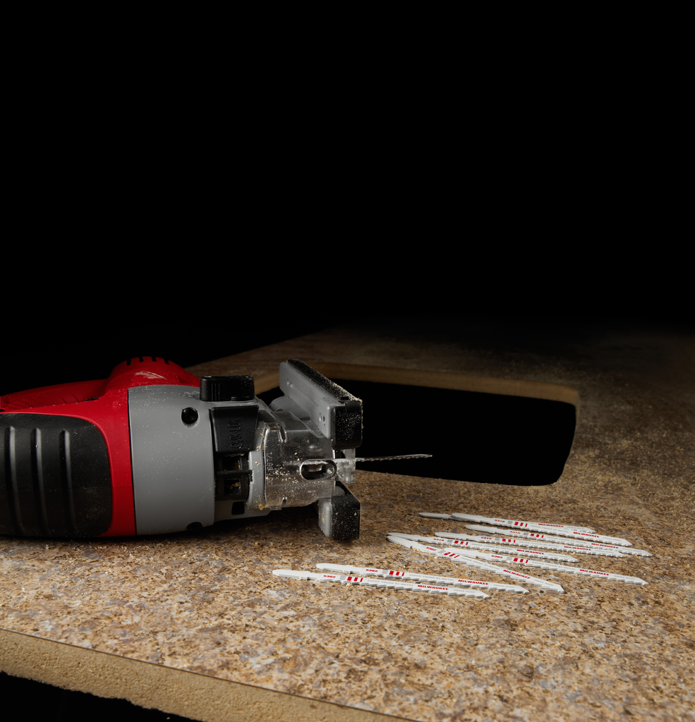 Orbital Jig Saw, 1" Stroke, 6.5 amp, 0-3000SPM