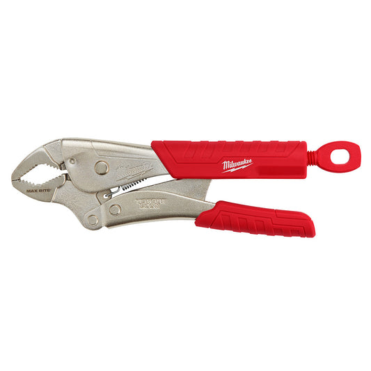 10 In Curved Jaw Locking Pliers With Maxbite And Durable Grip
