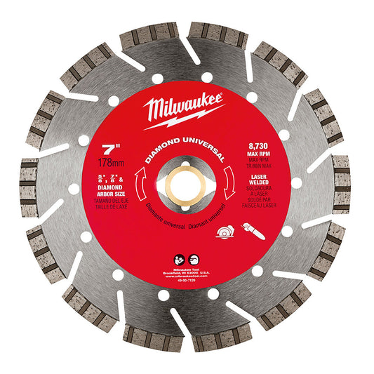 Diamond Universal Segmented-turbo 7" Blade