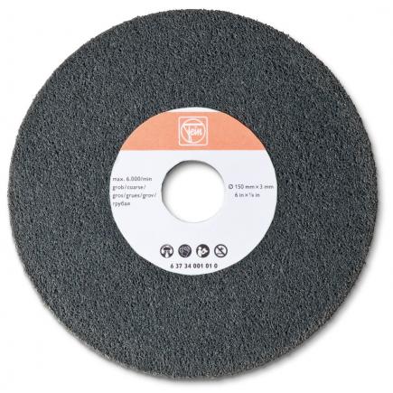 Fleece Grinding Disc, Medium, 1/8" T, 5-29/32" Dia. 