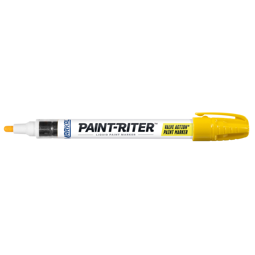 Paint-Riter Valve Action Marker Yellow