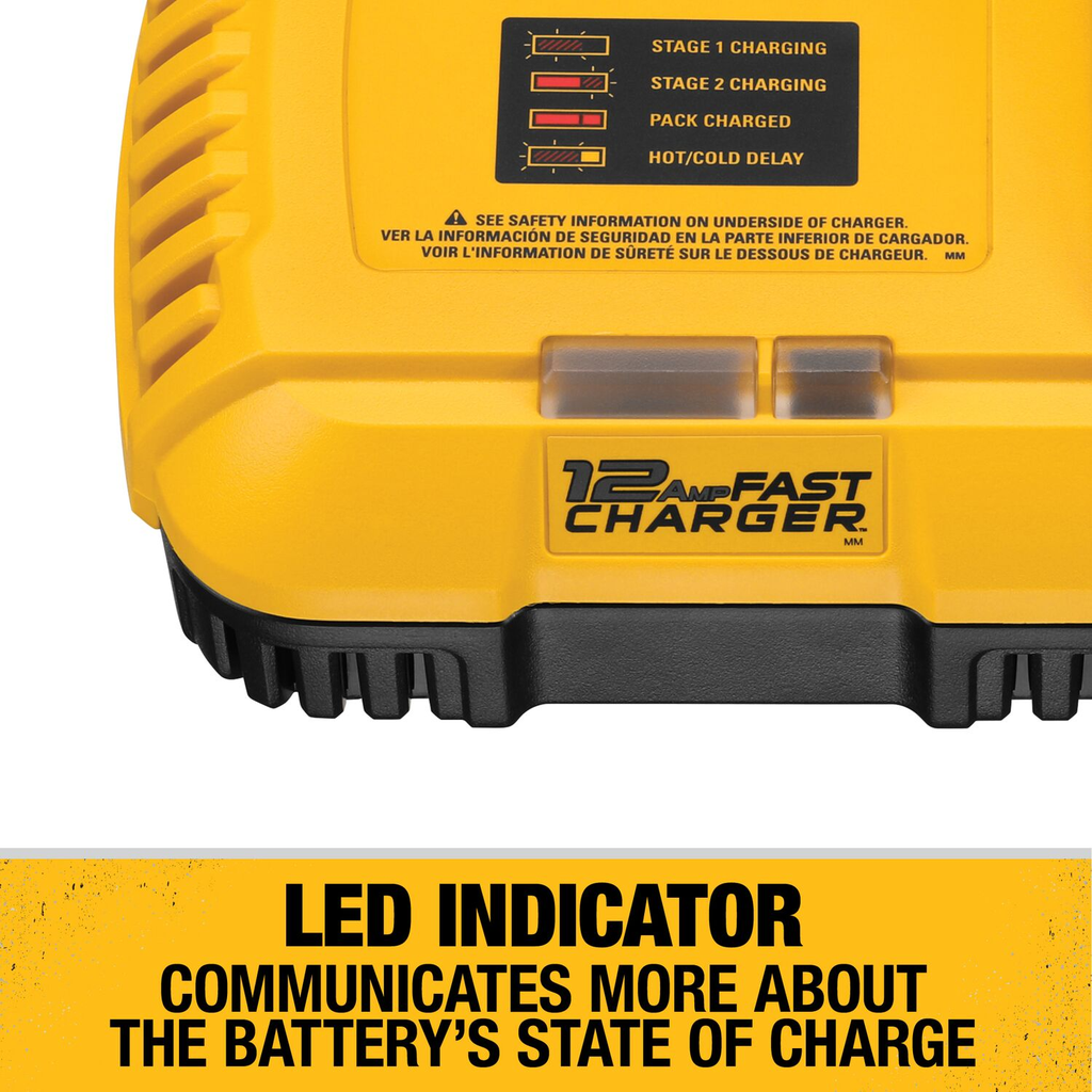 DEWALT Battery Charger, 20V* FLEXVOLT Fast Charger