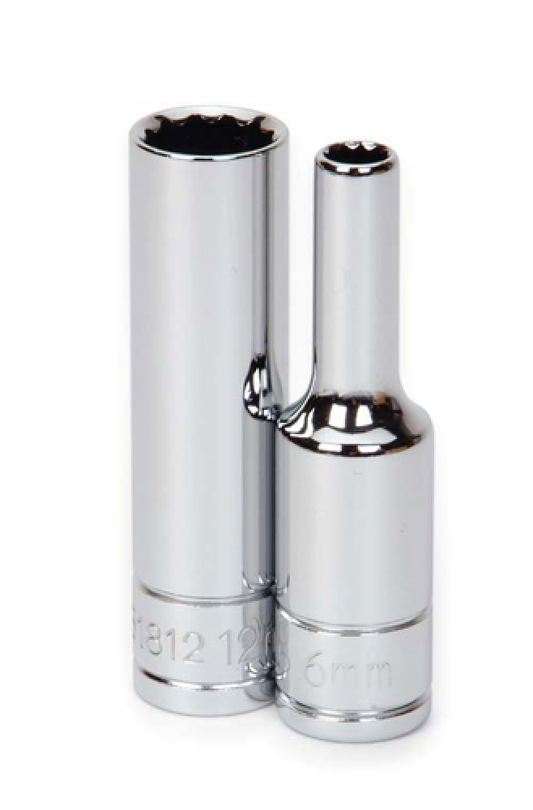 Douille profonde métrique 13 mm à 12 pans, entraînement 3/8"