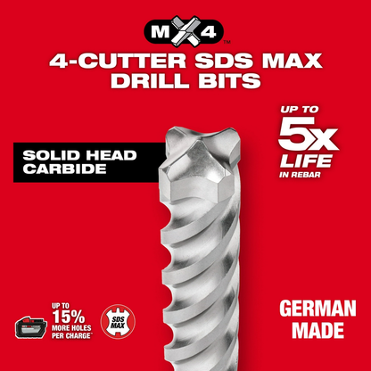 SDS Max 4CT MX4™ 5/8" X 54" X 60"