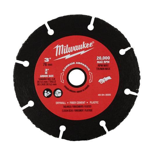 3 In Carbide Abrasive Blade