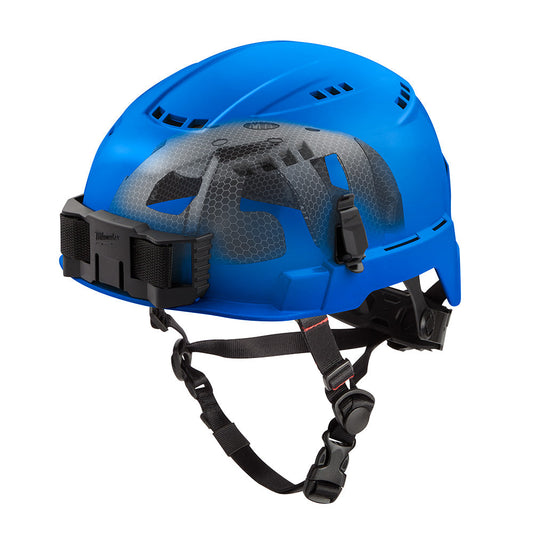Bolt™ Blue Vented Safety Helmet With Impact Armor™ Liner Usa - Type 2, Class c