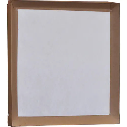 Disposable Filter, Box, 16" W x 2" D x 20" H