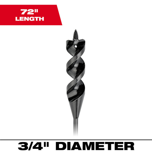 3/4 In x 72 In Cable Bit
