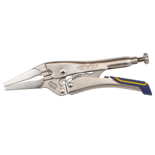 IRWIN Vise-Grip Locking Pliers, Fast Release, Long Nose With Wire Cutter, 6-Inch
