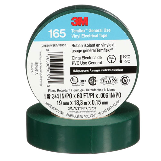 Ruban électrique en vinyle à usage général 3M Temflex 165