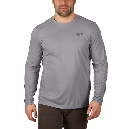 Workskin™ Lightweight Performance Shirt - Long Sleeve - Gray XL