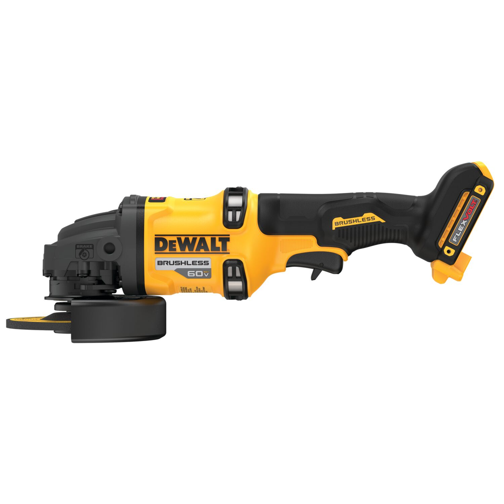 Dewalt 60V Brushless Grinder 4-1/2 To 6in Kickback Brake Tool Only