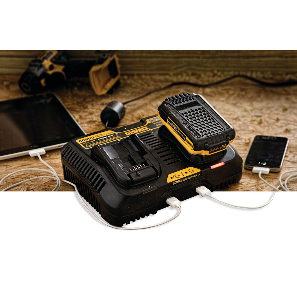 DEWALT 12V - 20V MAX* Jobsite Charging Station