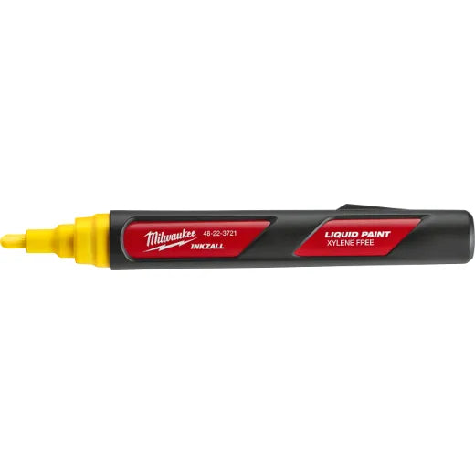 Marqueur à peinture liquide jaune INKZALL®