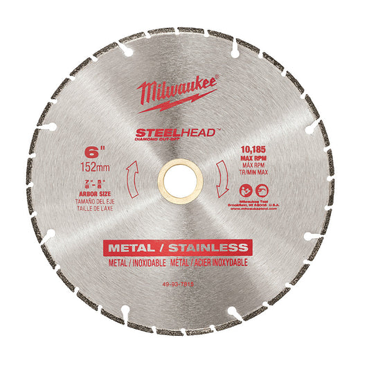 Steelhead™ Diamond Cut-off Blade 6"