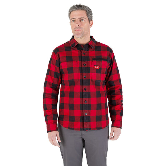 Gridiron™ Flannel Shirt - Red 2X