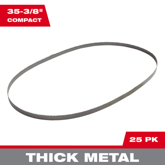10 Tpi Compact Band Saw Blades 25-pack