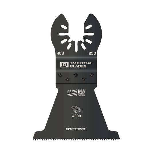 Imperial Blades Iboa250-1 One Fit™ 2-1/2" Speartooth Fast Cut Wood Blade, 1pc
