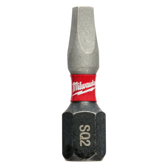 Shockwave™ Square Recess #2 Insert Bit, 10/pk