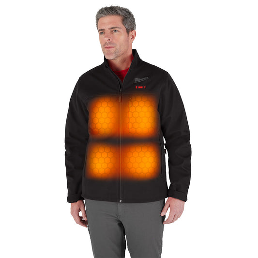 M12™ Heated Toughshell™ Jacket Kit, Black, Sz: L