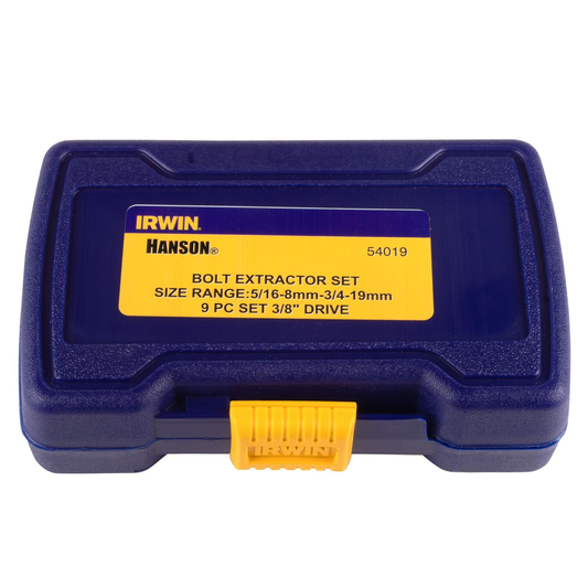 IRWIN Bolt Extractor Set, Metric, 9-Piece